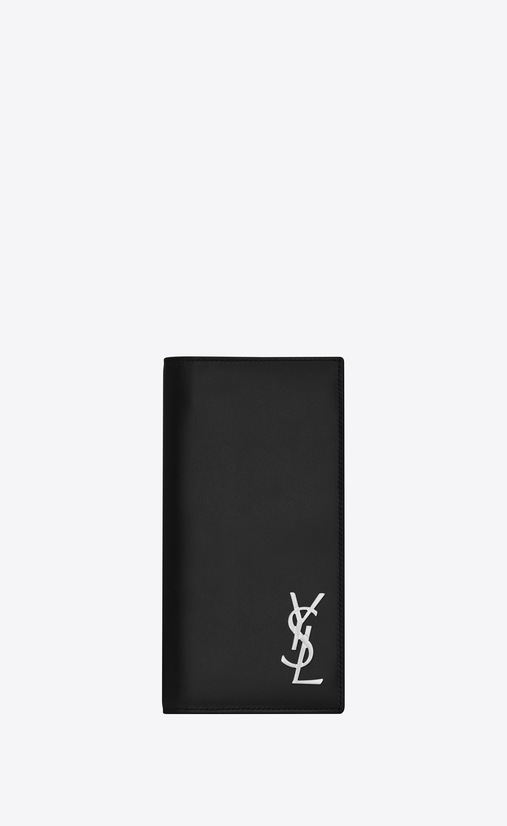 monogram continental wallet in smooth leather